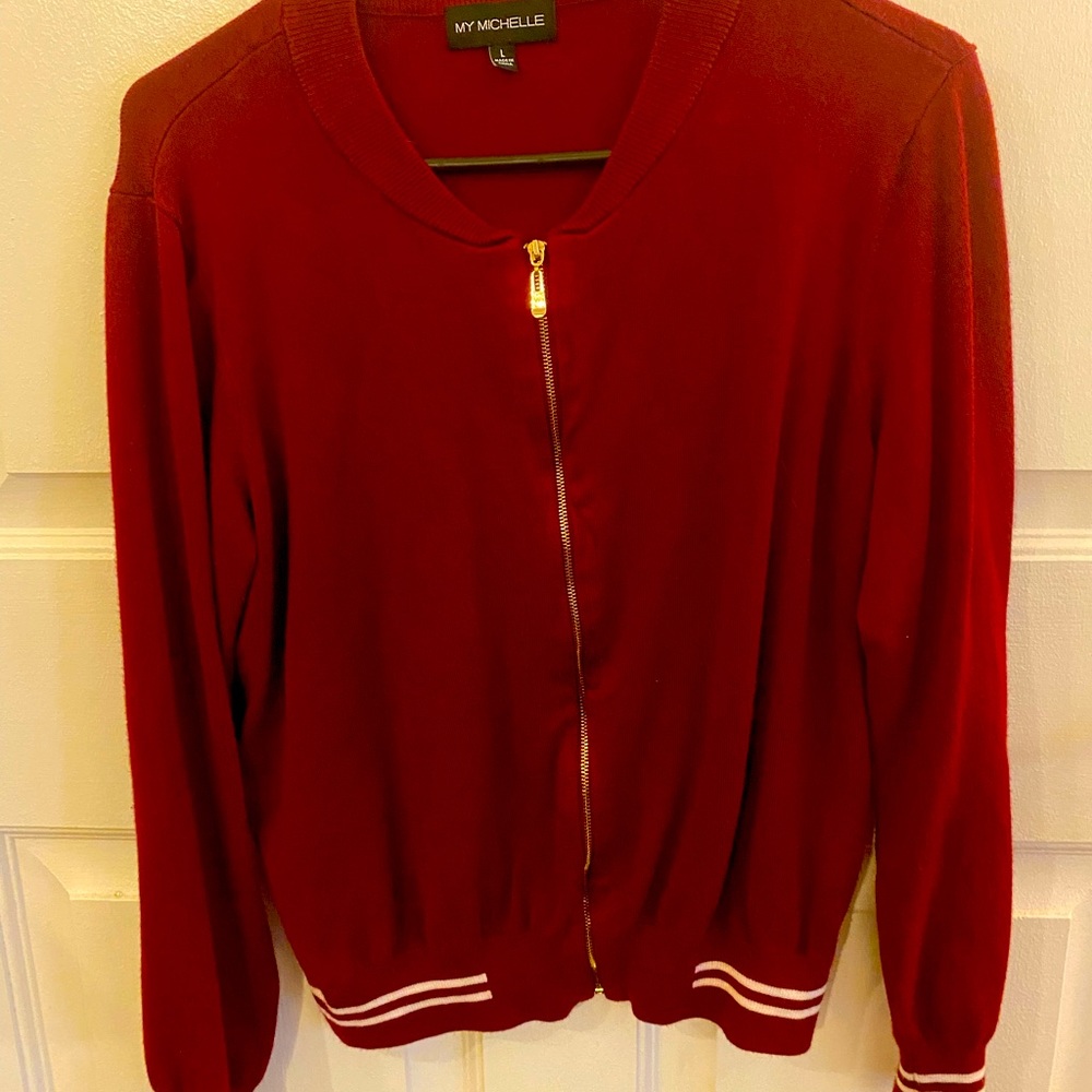 Red sweater